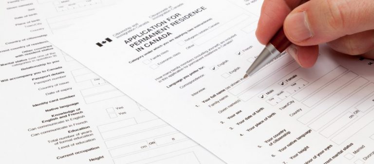 Application for Permanent residence in Canada